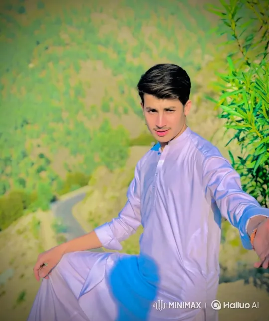 Young Couple Shares Tender Moment on Hillside – AI Generated Video | Hailuo AI