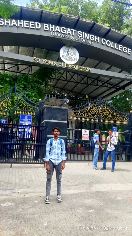 Student at Shaheed Bhagat Singh College – AI Generated Video | Hailuo AI