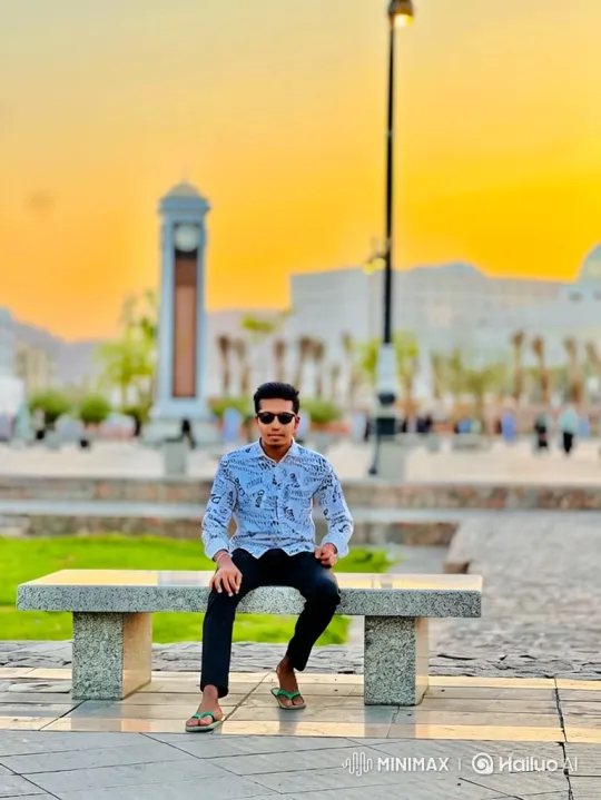 Young Couple's Serene Moment in Golden Hour Park – AI Generated Video | Hailuo AI