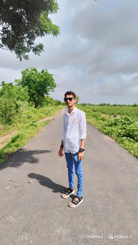 Young Man Meets Narendra Modi on Rural Road – AI Generated Video | Hailuo AI