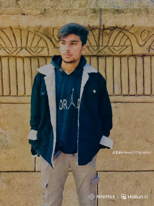 Young Man in Thoughtful Stance, Captured by Static Shot – AI Generated Video | Hailuo AI
