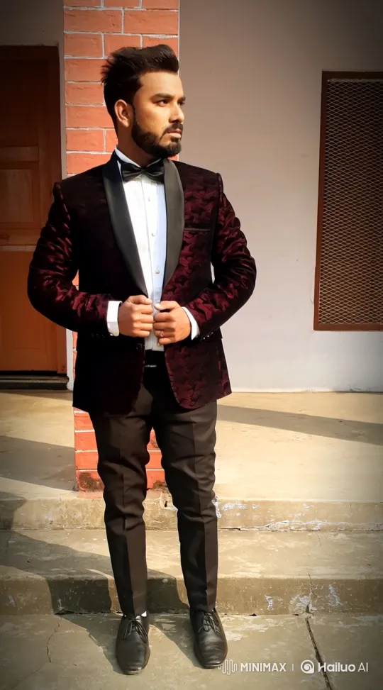 Formal Meeting: Man in Tuxedo Meets Donald Trump – AI Generated Video | Hailuo AI