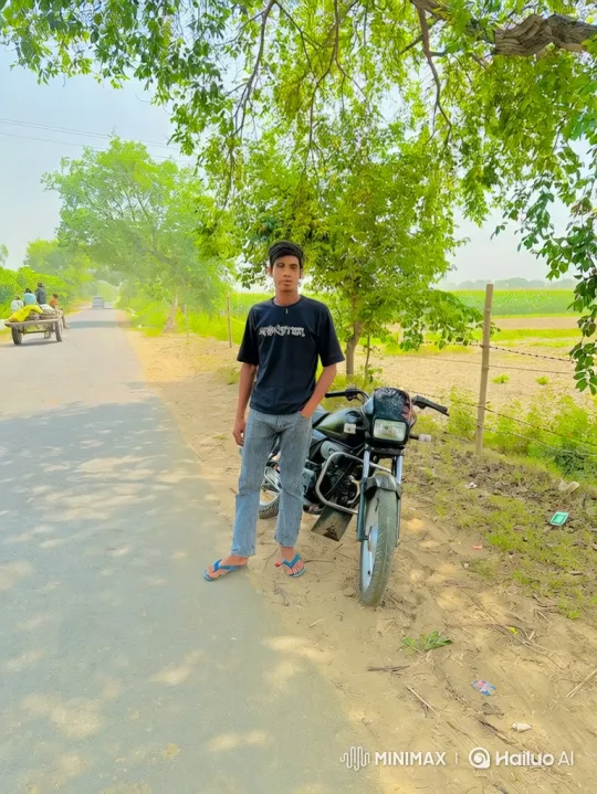 Prime Minister Modi greets a young man on a rural road – AI Generated Video | Hailuo AI