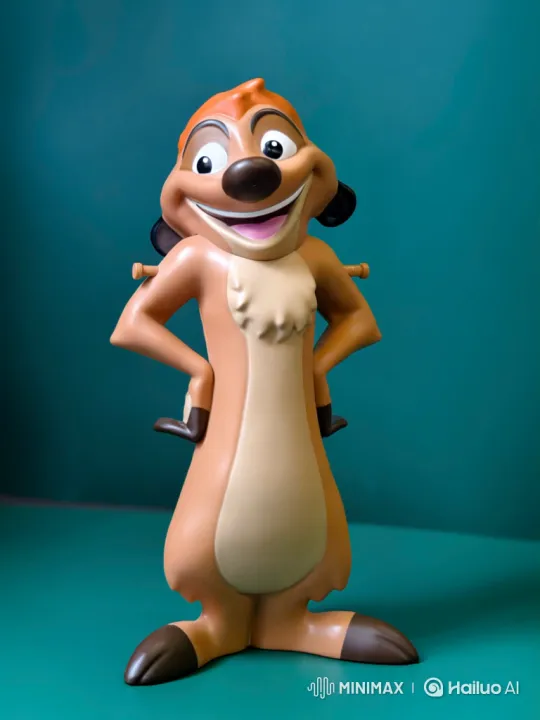 Timon Figurine: Top Gift with 360-Degree Showcase – AI Generated Video | Hailuo AI