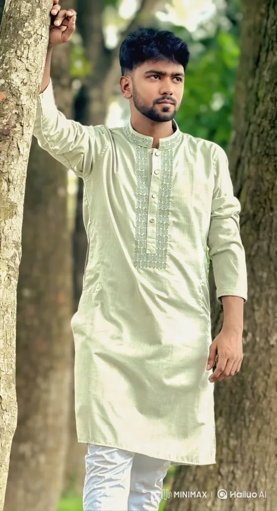 Young Man in Woods Contemplates Thoughtfully – AI Generated Video | Hailuo AI
