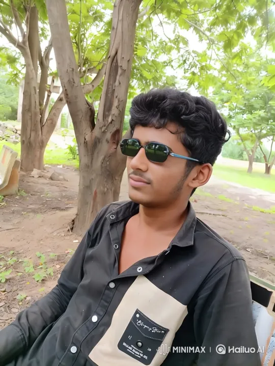 Young Man Meets Man Resembling Narendra Modi in Park – AI Generated Video | Hailuo AI