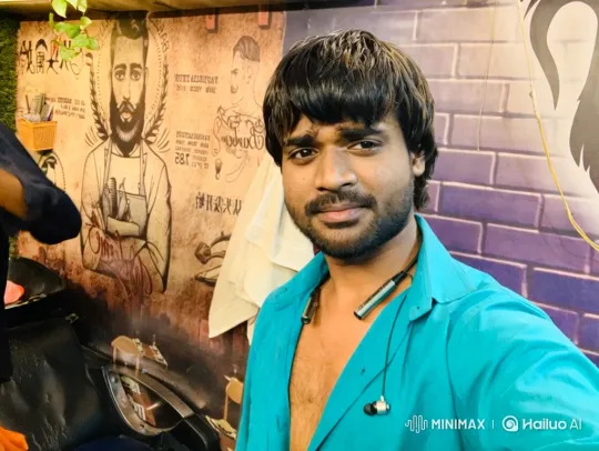 Young Man in Barbershop with Subtle Movements – AI Generated Video | Hailuo AI