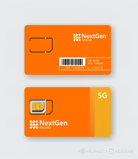 Installing NextGen Mobile 5G SIM Card in the Rain – AI Generated Video | Hailuo AI