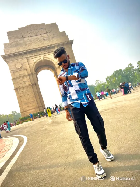 Young Man Meets Doppelgänger of Modi by Rolls Royce – AI Generated Video | Hailuo AI