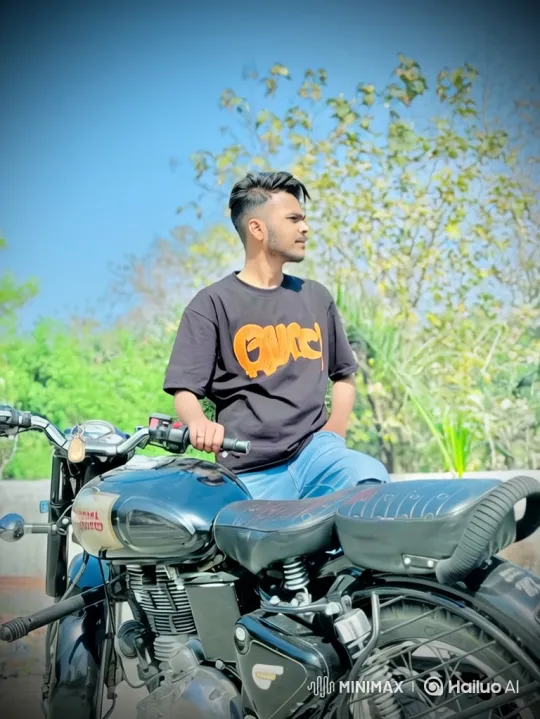 Young Man Meets Prime Minister Modi by Motorcycle – AI Generated Video | Hailuo AI