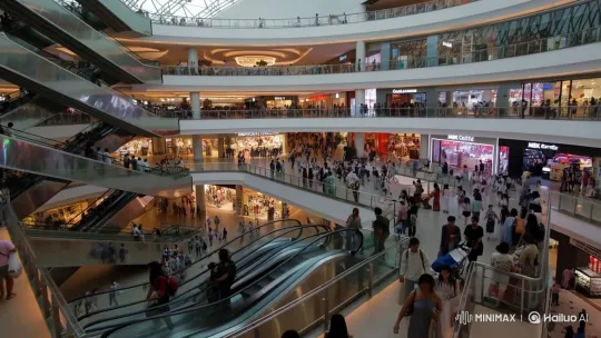 Vibrant Life of Bangkok's MBK Center – AI Generated Video | Hailuo AI