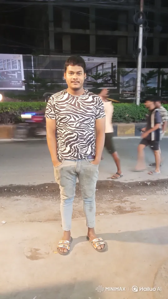 Nighttime Street Handshake Between Two Men – AI Generated Video | Hailuo AI