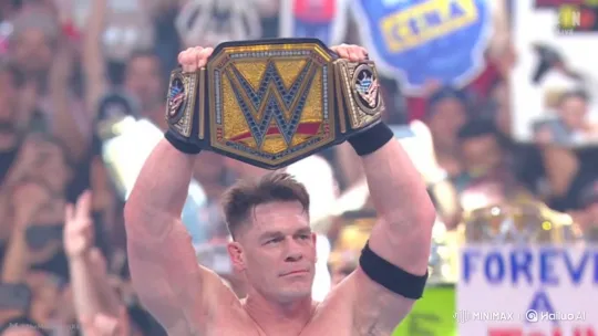 Deadpool Surprises John Cena with a Hug at Wrestling Event – AI Generated Video | Hailuo AI
