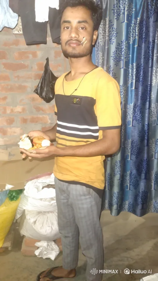 Young Man Meets Doppelgänger of Modi in Modest Room – AI Generated Video | Hailuo AI