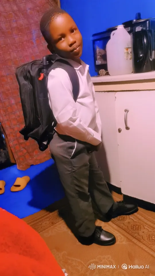 Boy Ready for School Displays Confidence and Optimism – AI Generated Video | Hailuo AI