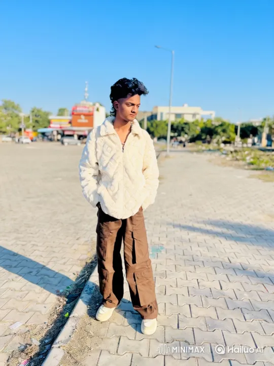 Young Man Meets Prime Minister Modi on Sunny Road – AI Generated Video | Hailuo AI