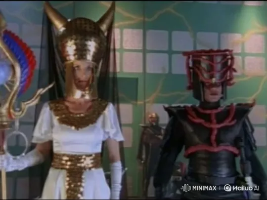Costumed Figures Face Off, Interrupted by Mysterious Third Party – AI Generated Video | Hailuo AI