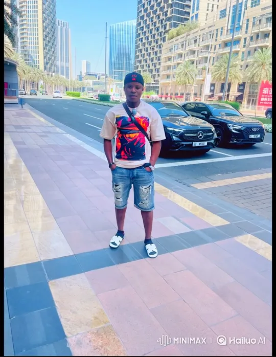 Man Watches Bugatti Bolide Pass By on City Street – AI Generated Video | Hailuo AI
