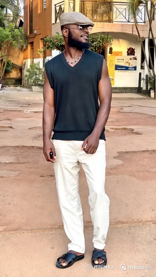 Stylish Man in Modern Setting with Dynamic Pose – AI Generated Video | Hailuo AI
