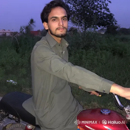 Romantic Dusk Scene with Couple on Motorcycle – AI Generated Video | Hailuo AI