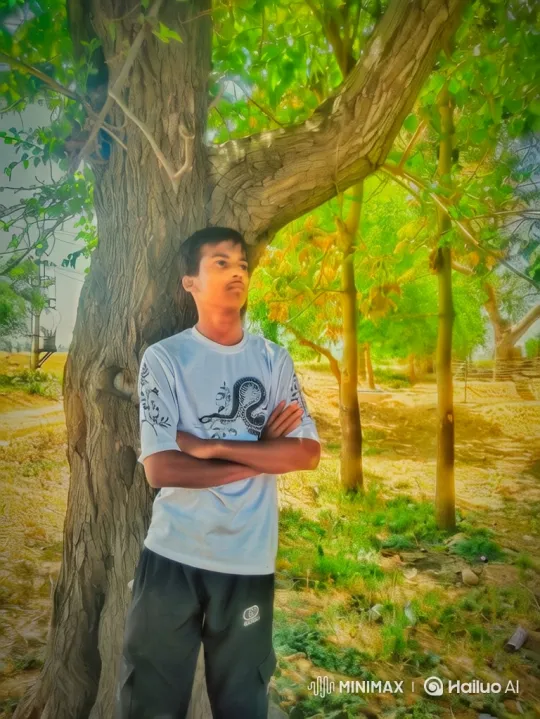 Young Man Meets Narendra Modi in a Sunny Clearing – AI Generated Video | Hailuo AI
