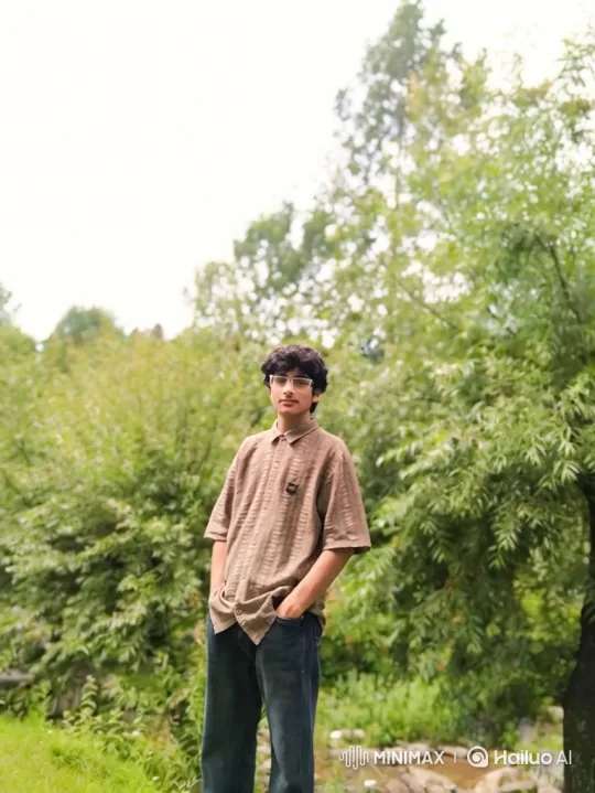Young Man in Nature: Contemplative and Serene – AI Generated Video | Hailuo AI