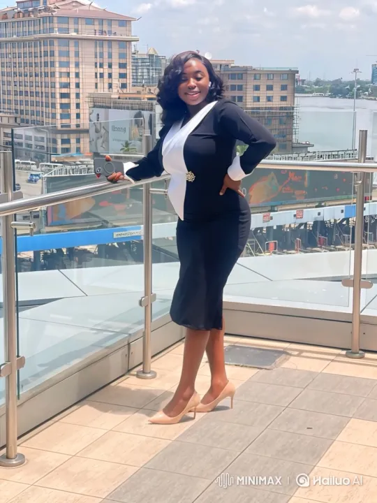Stylish Woman Drives Pink Porsche Away from City View – AI Generated Video | Hailuo AI