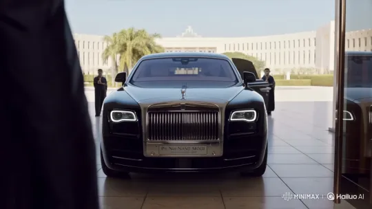 PM Modi First-Person Handshake with Rolls Royce Arrival – AI Generated Video | Hailuo AI