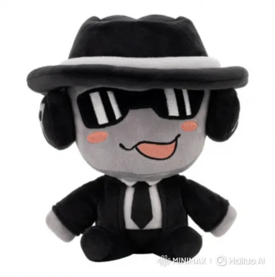 Plush Toy Secret Agent Eats Fried Chicken – AI Generated Video | Hailuo AI
