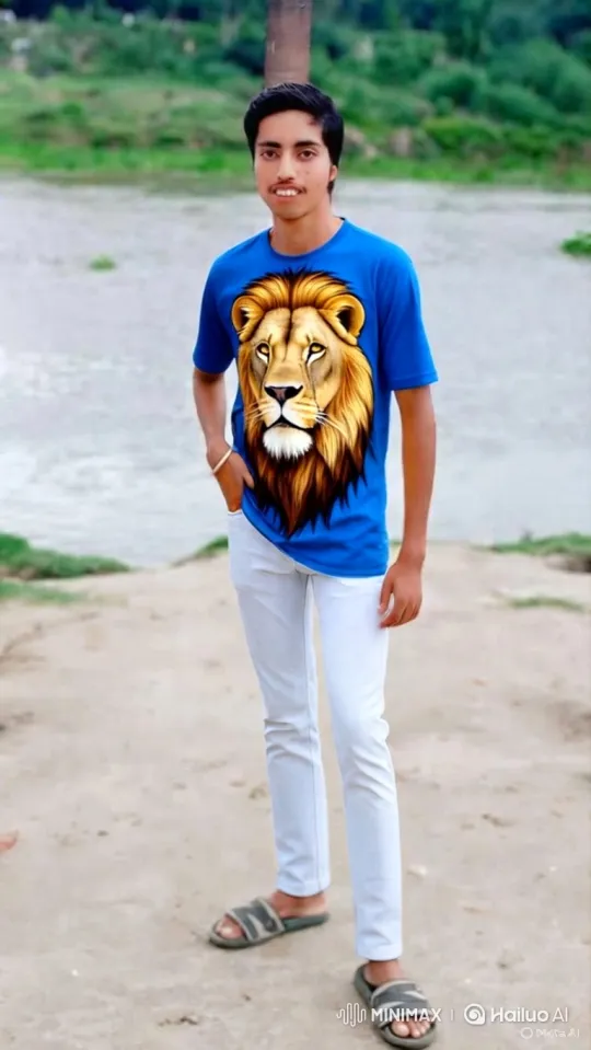 Young Man Meets PM Modi on Riverbank – AI Generated Video | Hailuo AI