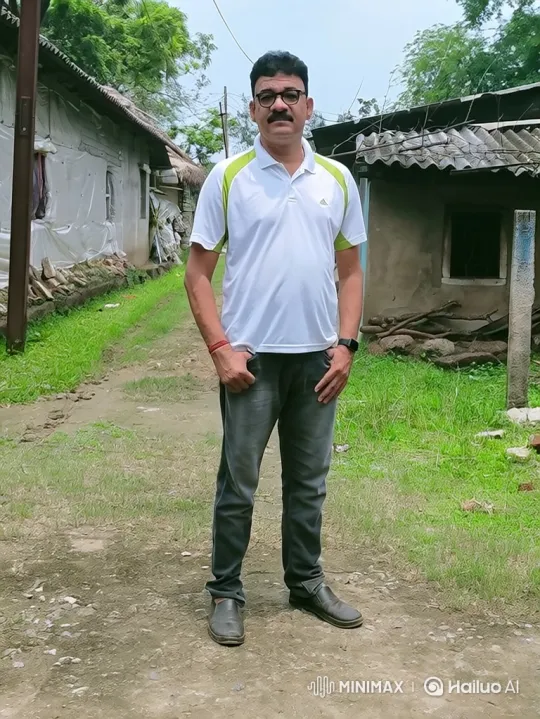 Middle-Aged Man in Rural Setting with Subtle Movements – AI Generated Video | Hailuo AI