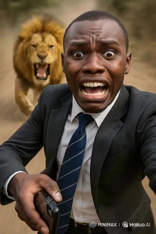Lion Playing with a Girl – AI Generated Video | Hailuo AI