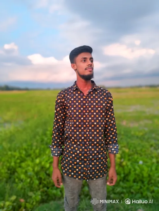 Romantic Couple Sharing a Moment in Golden Hour Field – AI Generated Video | Hailuo AI
