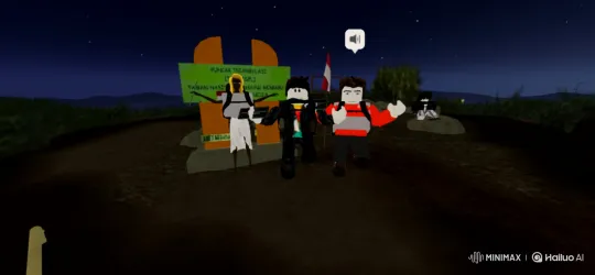 Blocky Characters to Realistic Earth Panorama Transition – AI Generated Video | Hailuo AI
