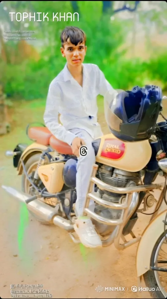 Young Man Transitions from Motorcycle to Helicopter – AI Generated Video | Hailuo AI