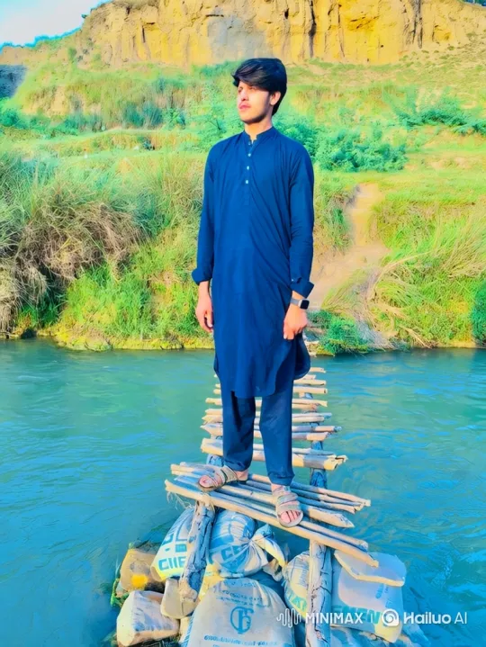 Young Couple Shares Quiet Moment on Wooden Bridge – AI Generated Video | Hailuo AI