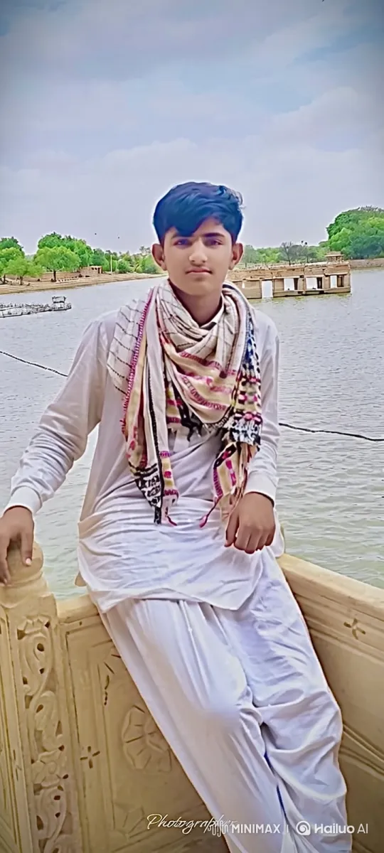 Young Man Meets Modi Lookalike by Serene Water – AI Generated Video | Hailuo AI