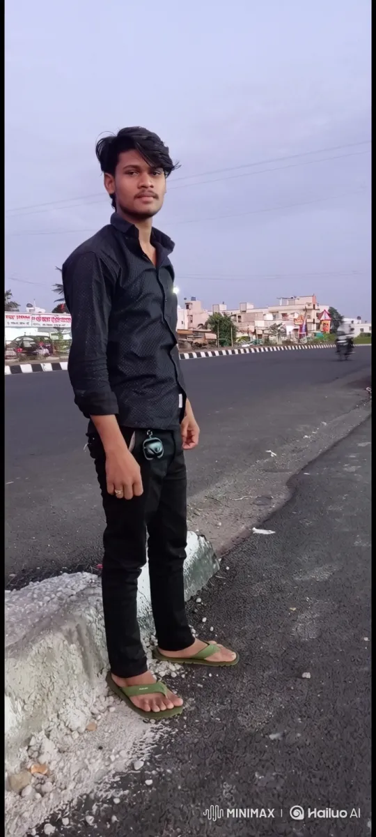 Young Man Meets Dignitary on Quiet Road – AI Generated Video | Hailuo AI