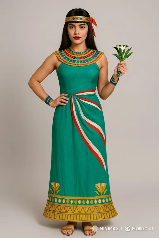 Egyptian-Inspired Costume Dance Performance – AI Generated Video | Hailuo AI