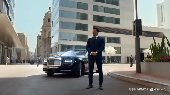 Salman Khan and Virat Kohli Meet on Sophisticated Street – AI Generated Video | Hailuo AI