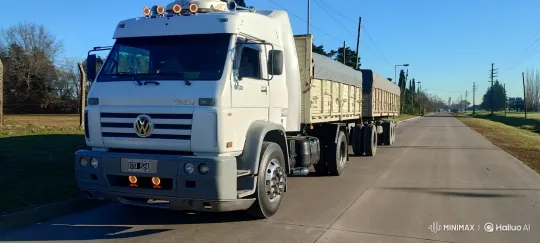 Volkswagen 17-220 Semi-Truck Air Suspension Lowering Scene – AI Generated Video | Hailuo AI
