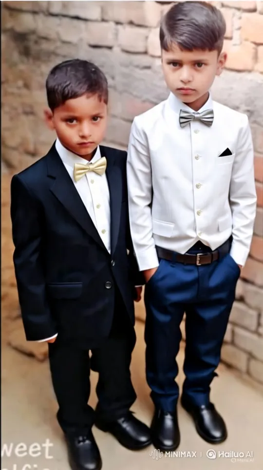 Boys in Suits Explore a Helicopter – AI Generated Video | Hailuo AI