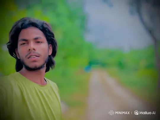 Intimate Portrait of a Young Man in Nature – AI Generated Video | Hailuo AI
