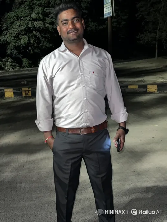 South Asian Man Meets Modi Impersonator in Nighttime Encounter – AI Generated Video | Hailuo AI