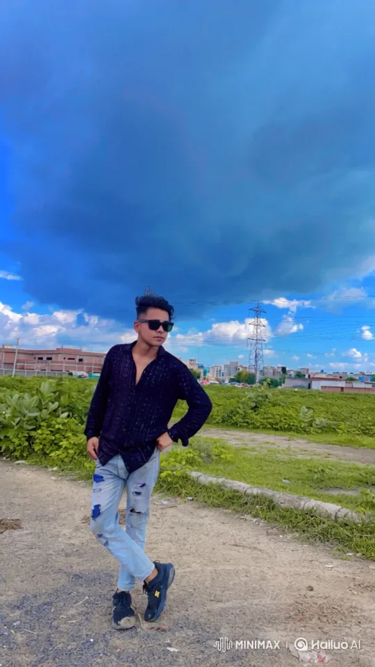 Young Man Meets Prime Minister Modi in Open Field – AI Generated Video | Hailuo AI