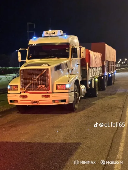 Custom Volvo NL10 Truck Transforms with Advanced Air Suspension – AI Generated Video | Hailuo AI