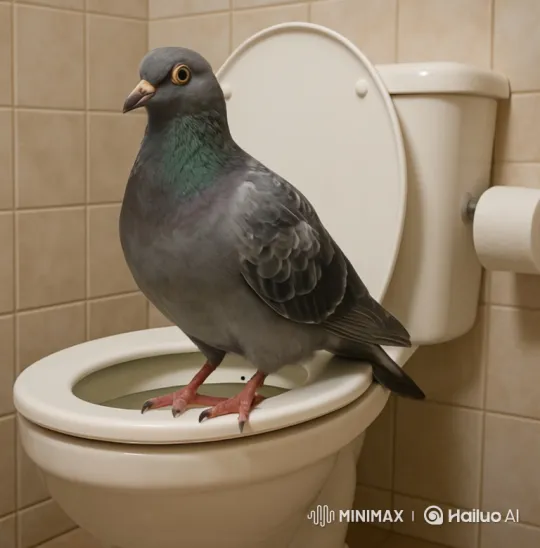 Pigeon's Dramatic Escape and Arrival at Mafioso Building – AI Generated Video | Hailuo AI