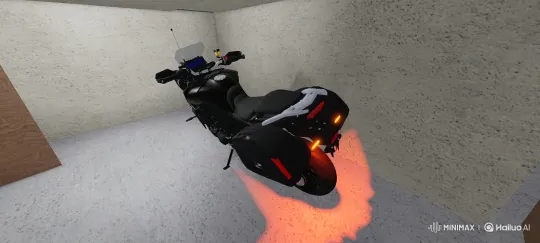 Couple Prepares for Motorcycle Journey – AI Generated Video | Hailuo AI