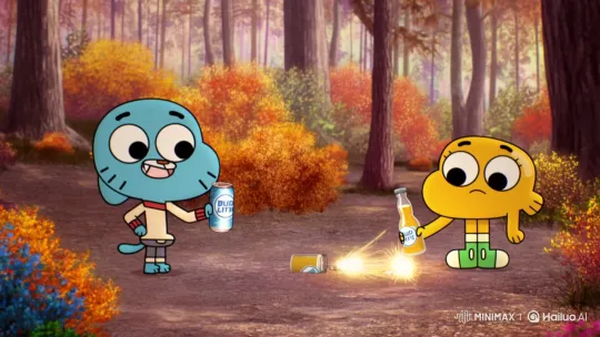 Gumball and Darwin's Reckless Forest Frolic – AI Generated Video | Hailuo AI