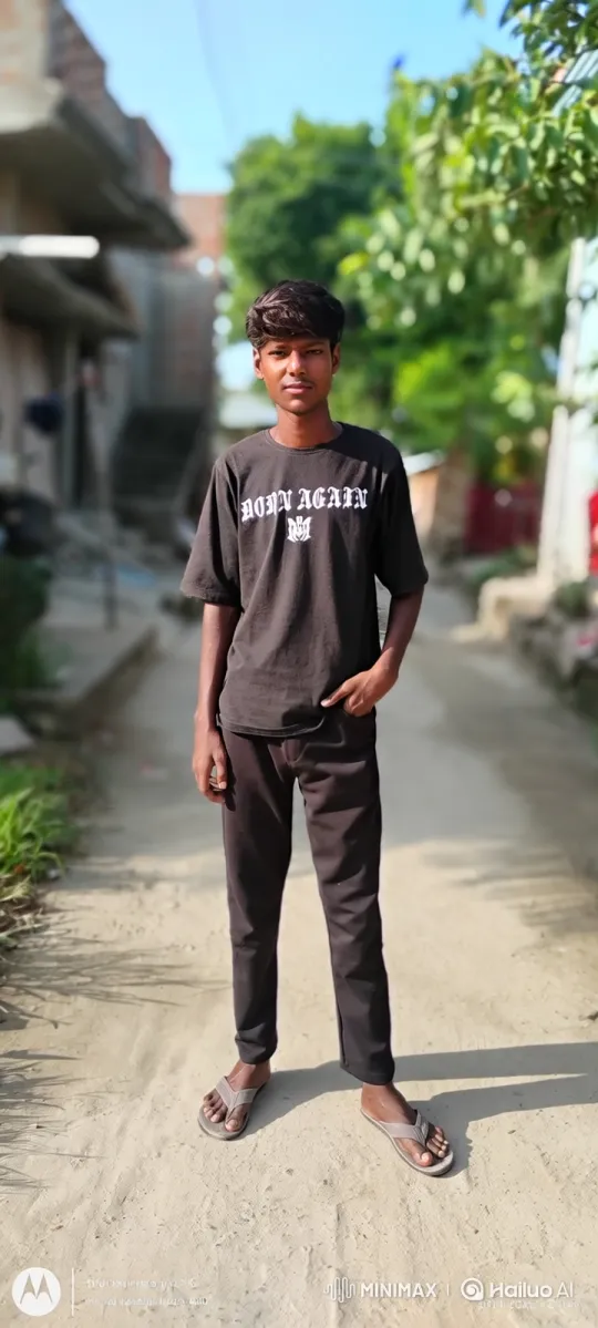 Young Man Meets Narendra Modi in Village Setting – AI Generated Video | Hailuo AI